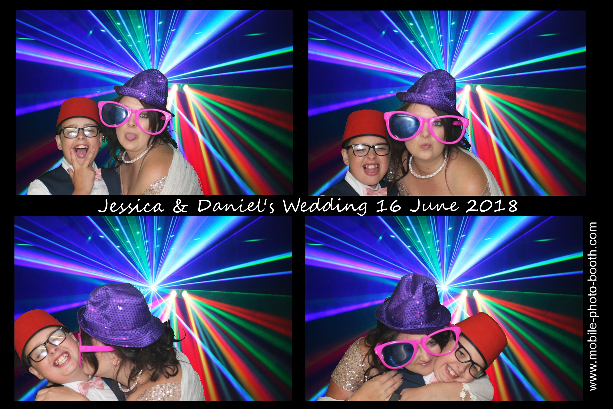 Jessica & Daniel | View more photos from the event at images.mobile-photo-booth.com/u/MobilePhotoBoothUK/Jessica-Daniel